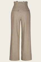 Load image into Gallery viewer, Emmy- The Miss Fancy Pants Slacks - Taupe pinstripe