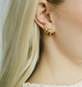 Wos Fanny earrings Silver/Gold