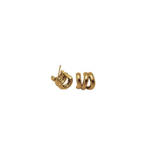 Load image into Gallery viewer, Wos Fanny earrings Silver/Gold