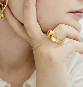 WOS Henri ring Silver / Gold