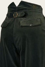 Load image into Gallery viewer, Emmy The Hepper Hepburn Slacks- Forest green cord