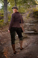 Load image into Gallery viewer, Emmy The Hepper Hepburn Slacks- Forest green cord