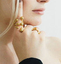 Load image into Gallery viewer, WOS Lykke ring Silver/Gold