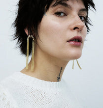 Load image into Gallery viewer, WOS Marta Silver/Gold earrings