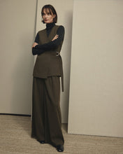 Load image into Gallery viewer, MSCH Copenhagen Cabrie Highwaisted pants- Forest night