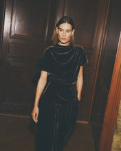 Load image into Gallery viewer, MSCH Copenhagen Eila Pants brown velvet