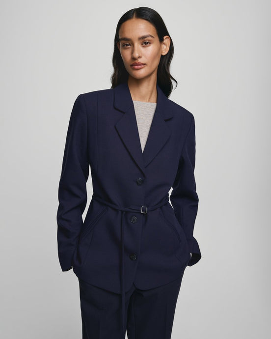 MSCH Copenhagen Freylia straight blazer blue