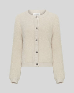 MSCH Copenhagen Nerida knit jacket offwhite