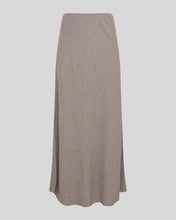 Load image into Gallery viewer, Long brown skirt on a light gray background