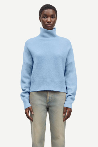 Samsoe Samsoe Nola sweater Della Robbia Blue