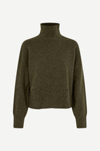 Load image into Gallery viewer, Samsoe Samsoe Nola sweater Deep Forest