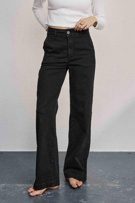 Nümph Nuamber pants dark black denim