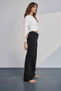 Nümph Nuamber pants dark black denim