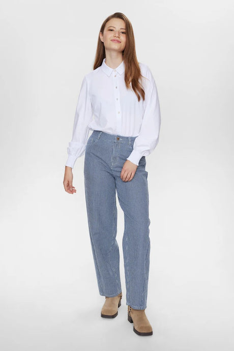 Nümph Nuerina pants medium blue denim