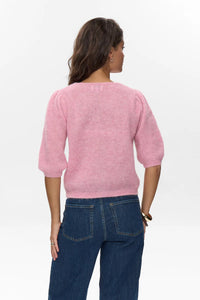 Nümph Nulana cardigan pink/off white