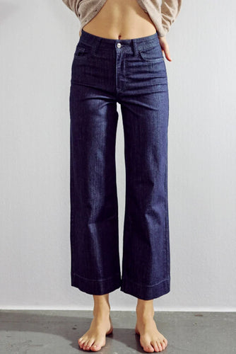 Nümph Nuparis jeans cropped Dark Denim Blue