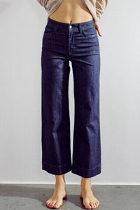 Nümph Nuparis jeans cropped Dark Denim Blue