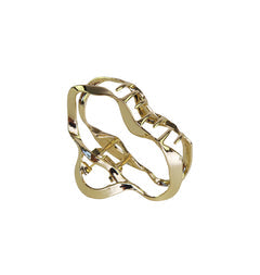 WOS Ribbon hårklämma Guld ELLER Silver