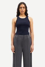 Load image into Gallery viewer, Samsoe Samsoe Saalexo topp svart/vit