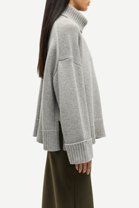Samsoe Samsoe Sakeiku Turtleneck Grey