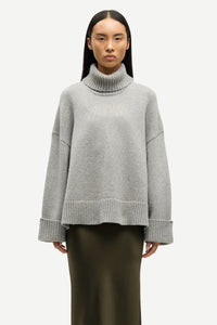 Samsoe Samsoe Sakeiku Turtleneck Grey