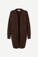 Load image into Gallery viewer, Samsoe Samsoe Nor long cardigan black coffee