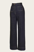 Load image into Gallery viewer, Emmy Those Sassy 70&#39;s Jeans Organic raw heavy denim