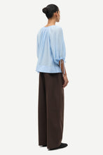 Load image into Gallery viewer, Samsoe Samsoe Samateran blouse windsurfer blue