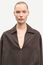 Load image into Gallery viewer, Samsoe Samsoe Sadaphne topp mulch brun