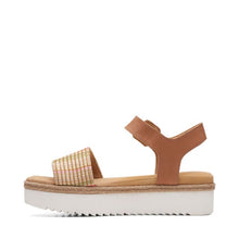 Load image into Gallery viewer, Clarks Lana shore sandal tan