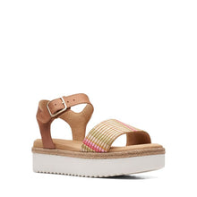 Load image into Gallery viewer, Clarks Lana shore sandal tan