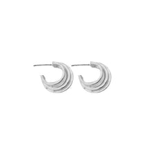 Load image into Gallery viewer, WOS Layer earring silver/gold